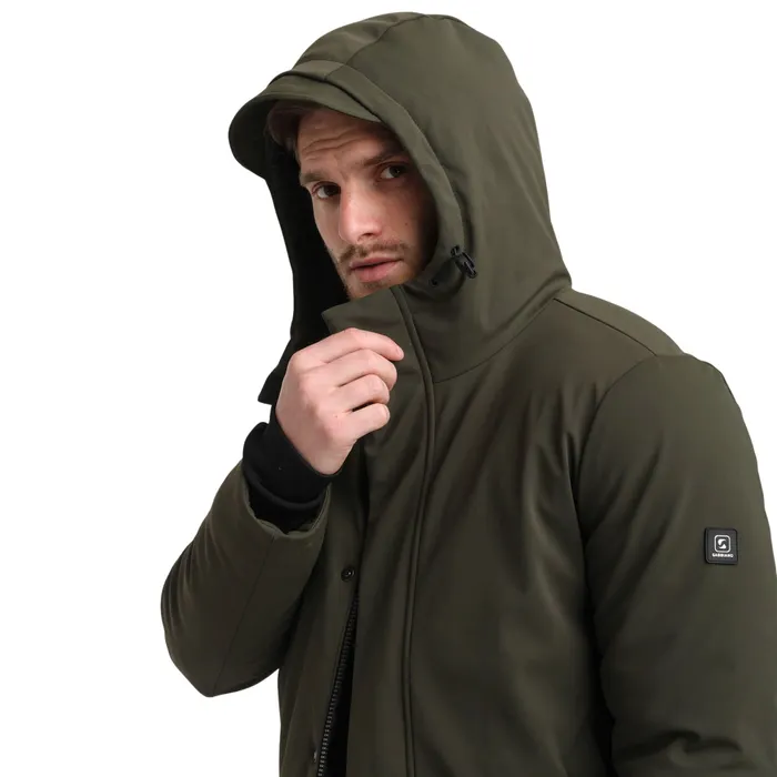 Gabbiano Minimalistic Stretch Parka Winterjas Heren