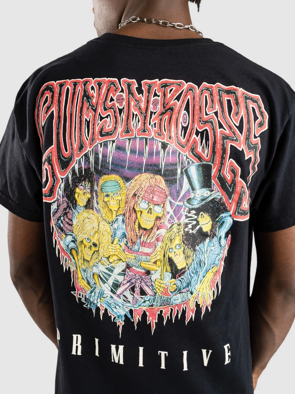 Primitive X Guns N Roses Bones T-Shirt black