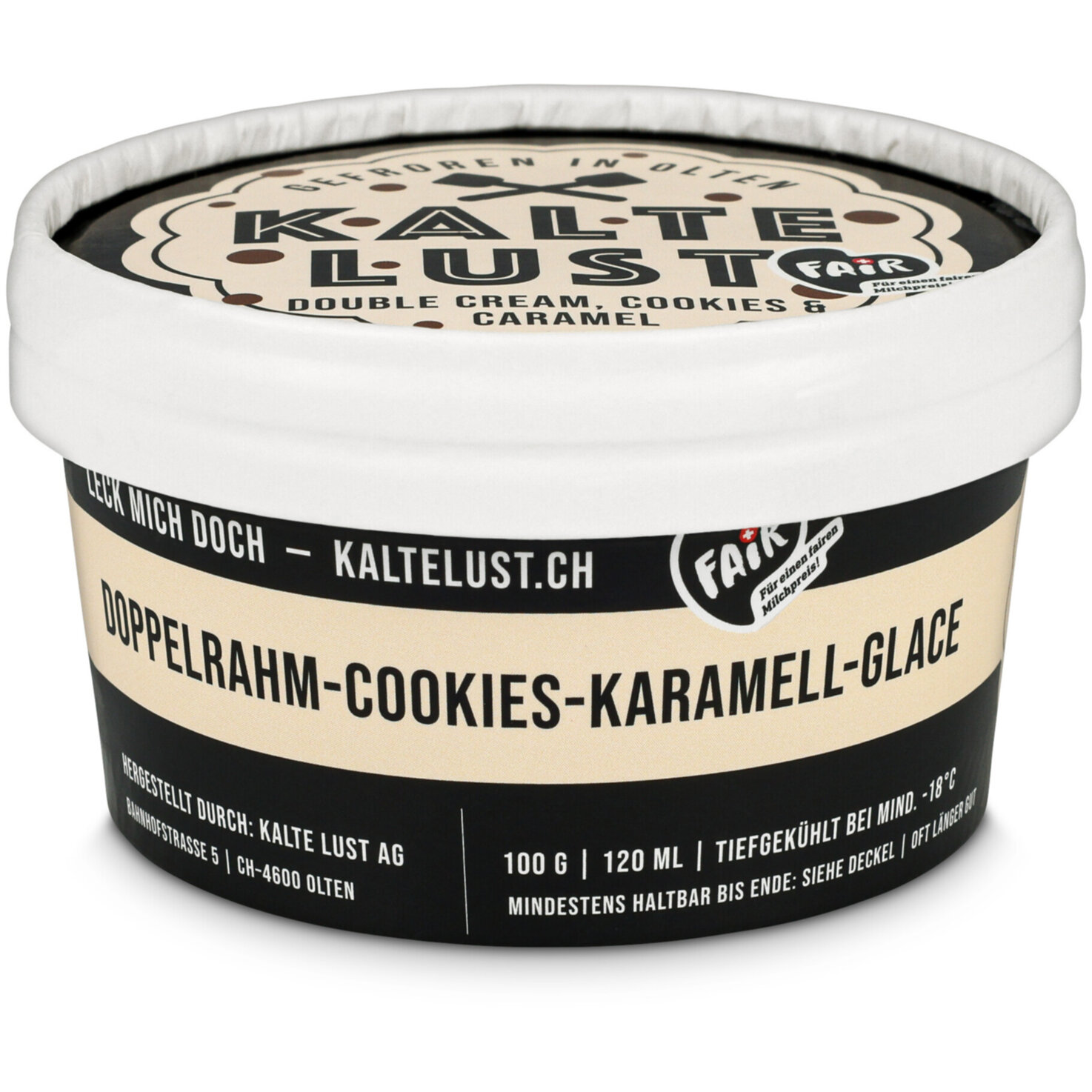 Kalte Lust Doppelrahm Cookies