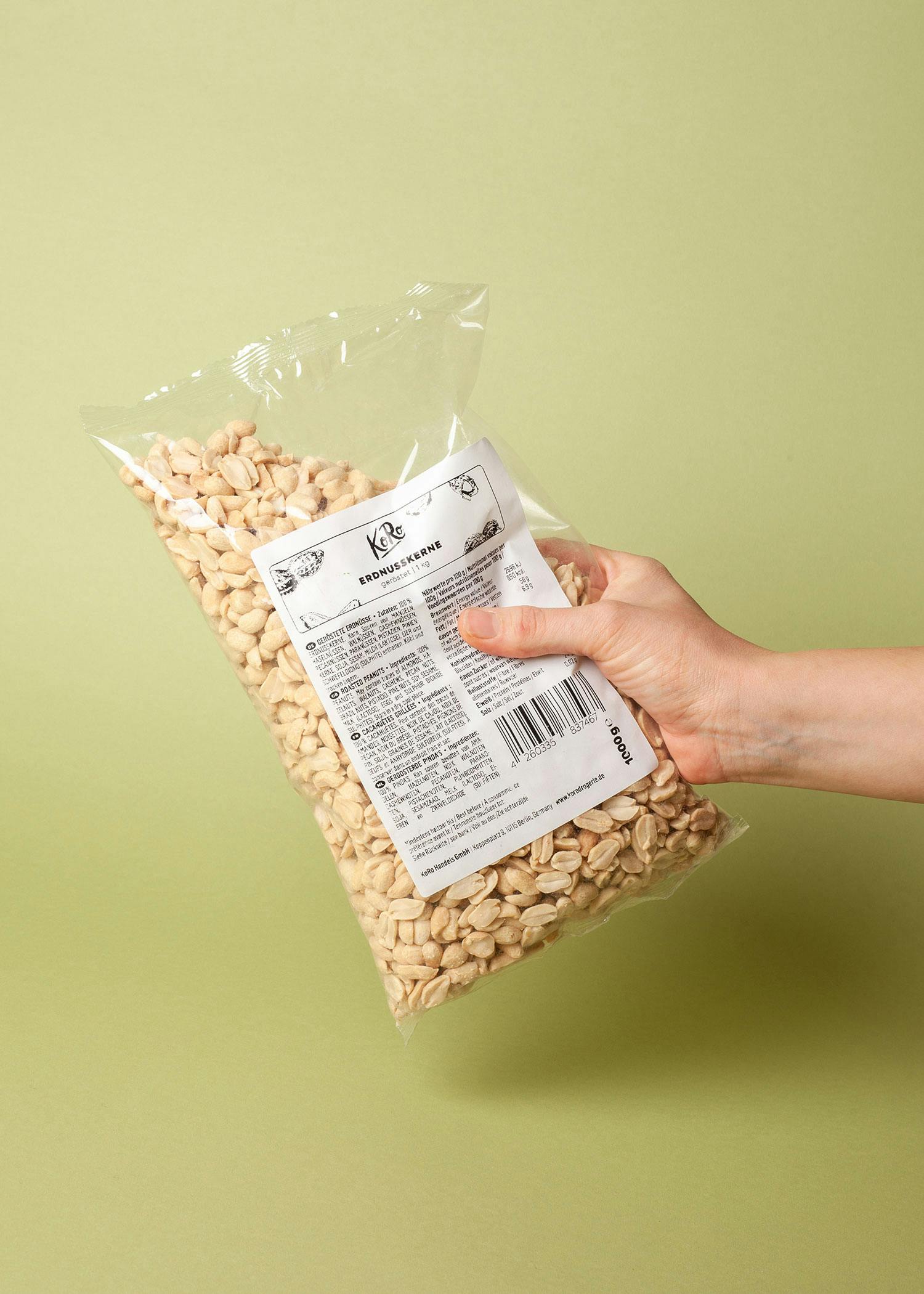 Geröstete Erdnusskerne 1 kg
