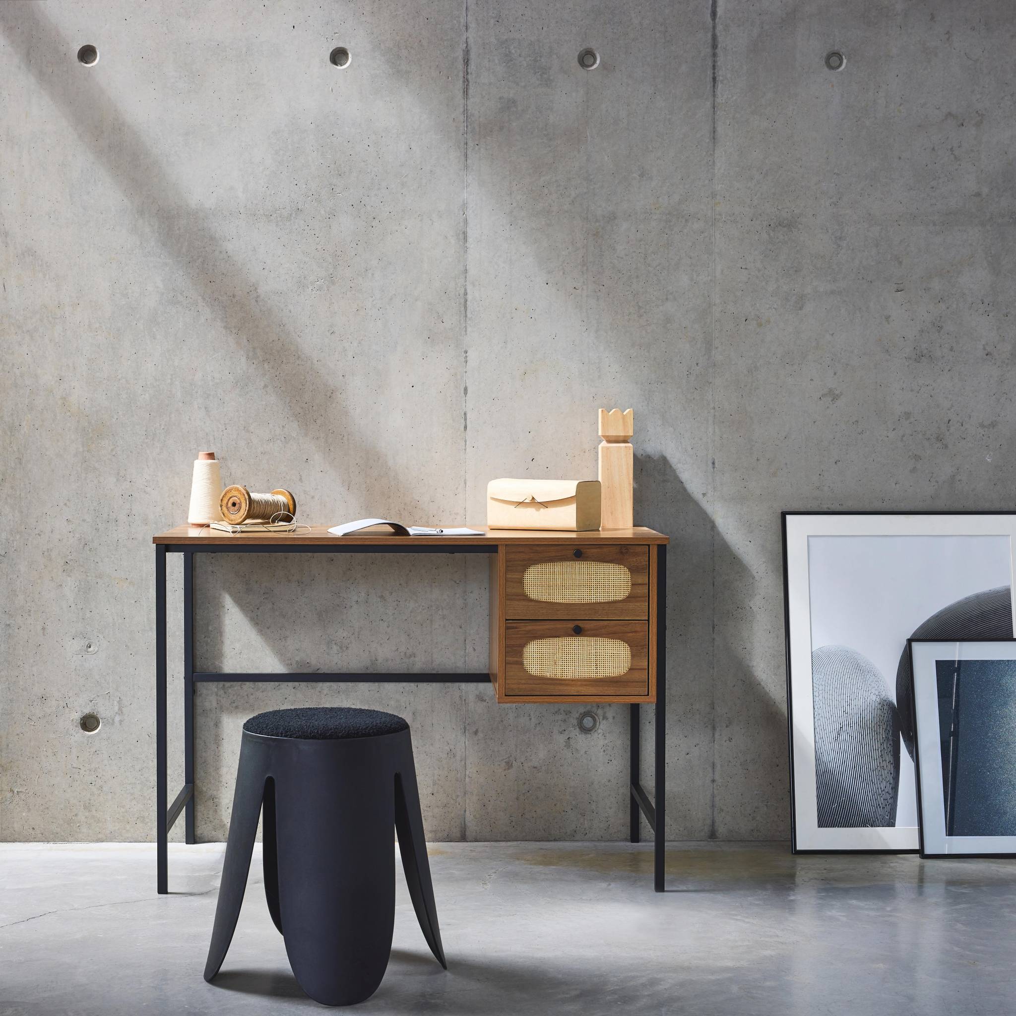 sweeek - Bureau, B 110 x D 55 x H 76cm