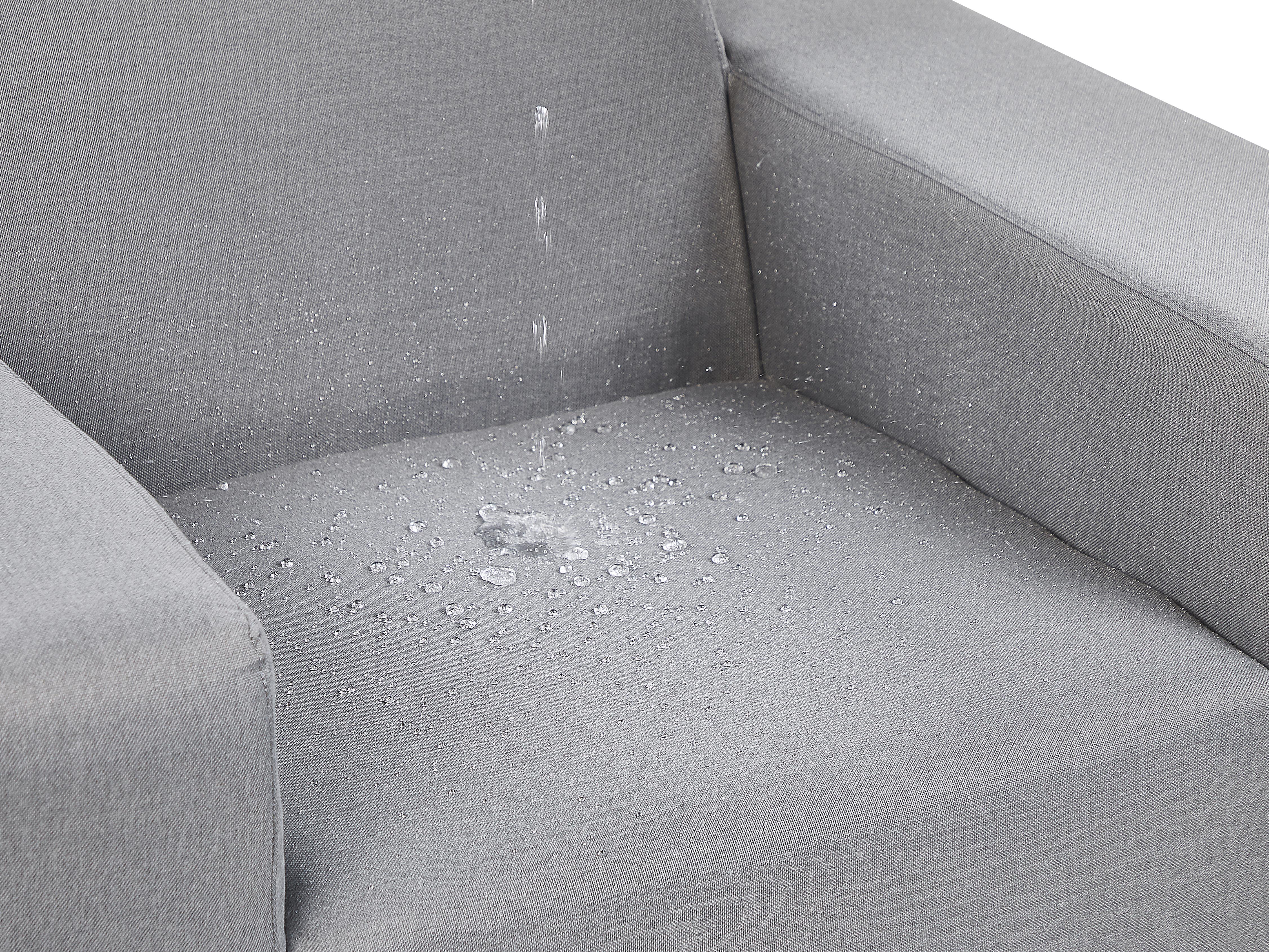 Loungeset met tafel 5-zits ROVIGO Grijs
