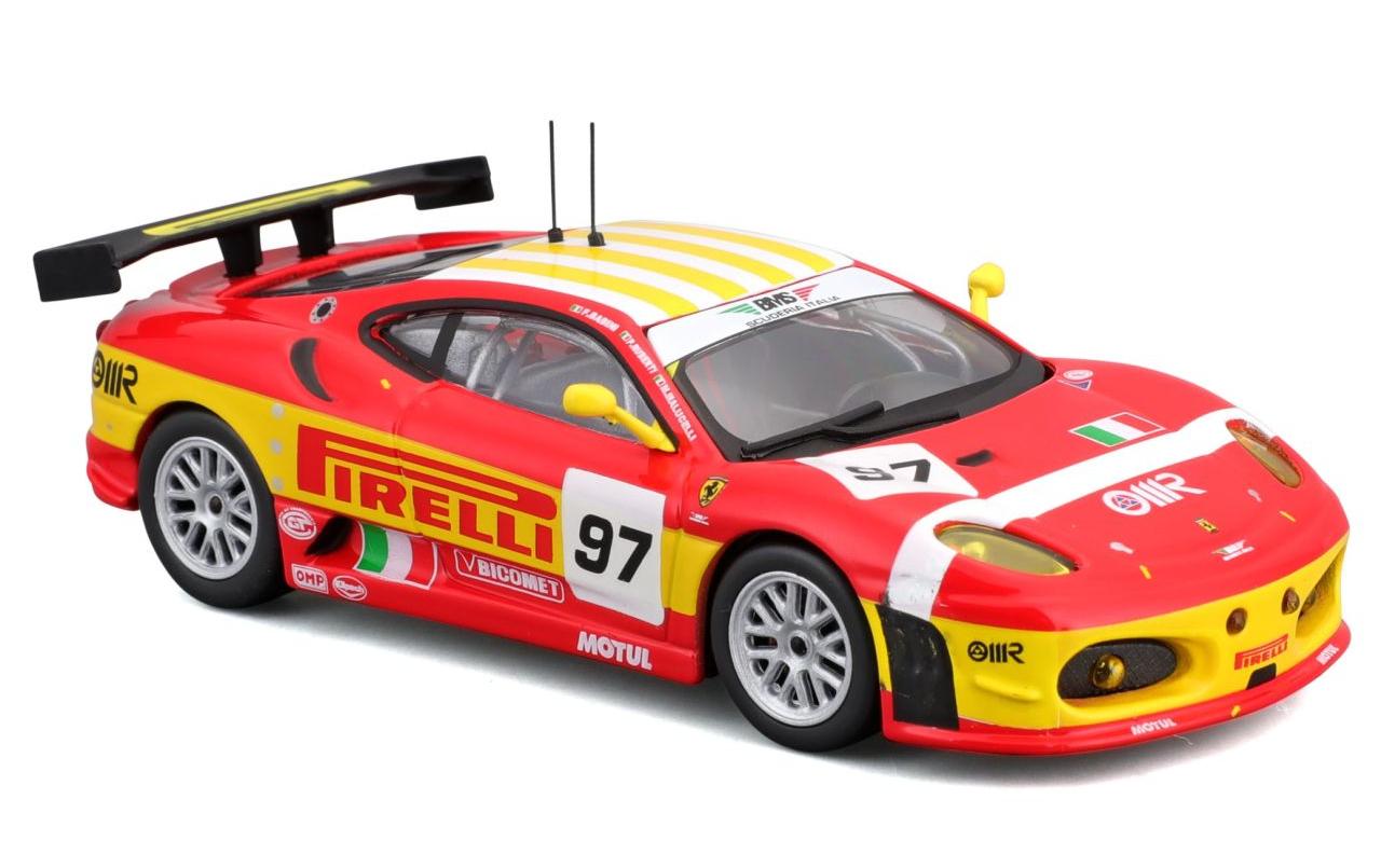 Ferrari Racing F430 GT2 2008 Rot 1:43Sammlermodell im Massstab 1:43