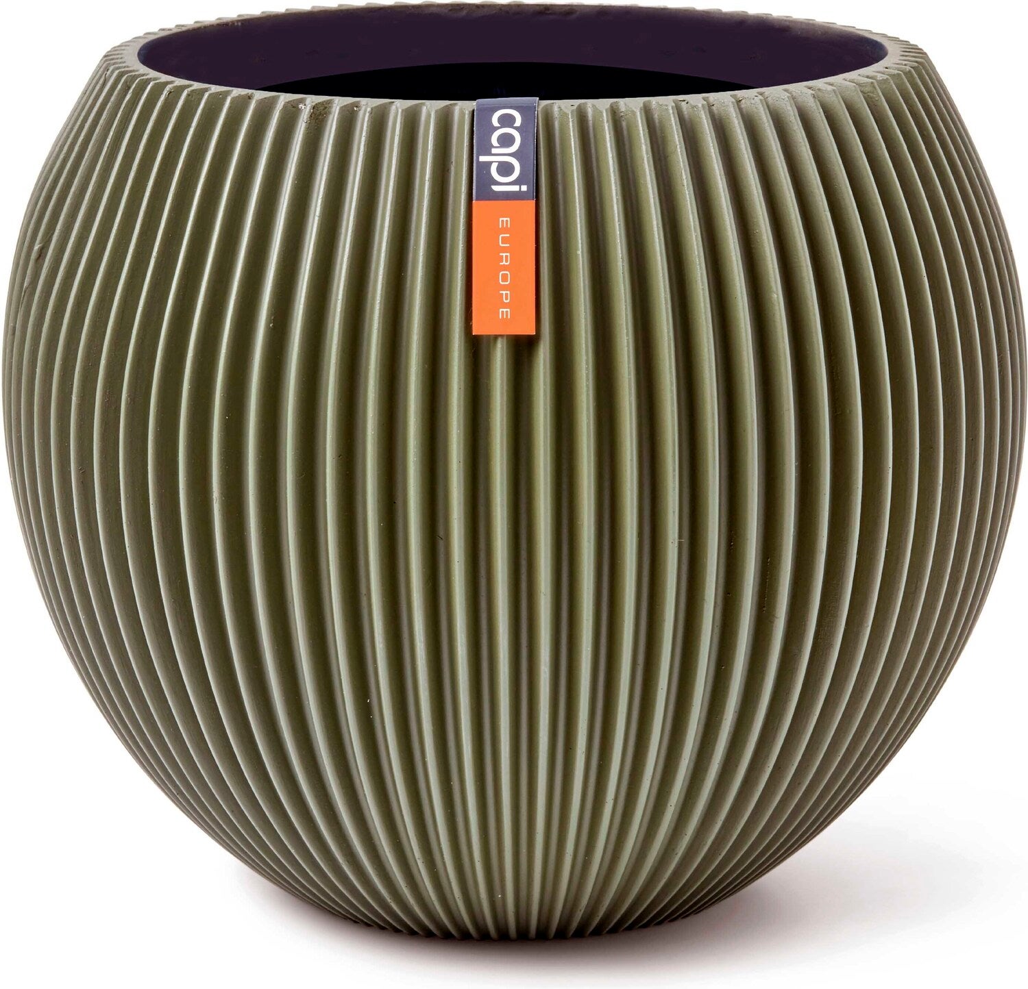 Capi Europe bloempot Groove groen D 21 H 18,5 cm