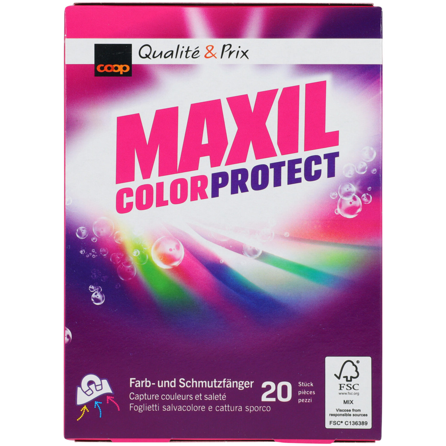 Maxil Farbstopptücher 20 Stück