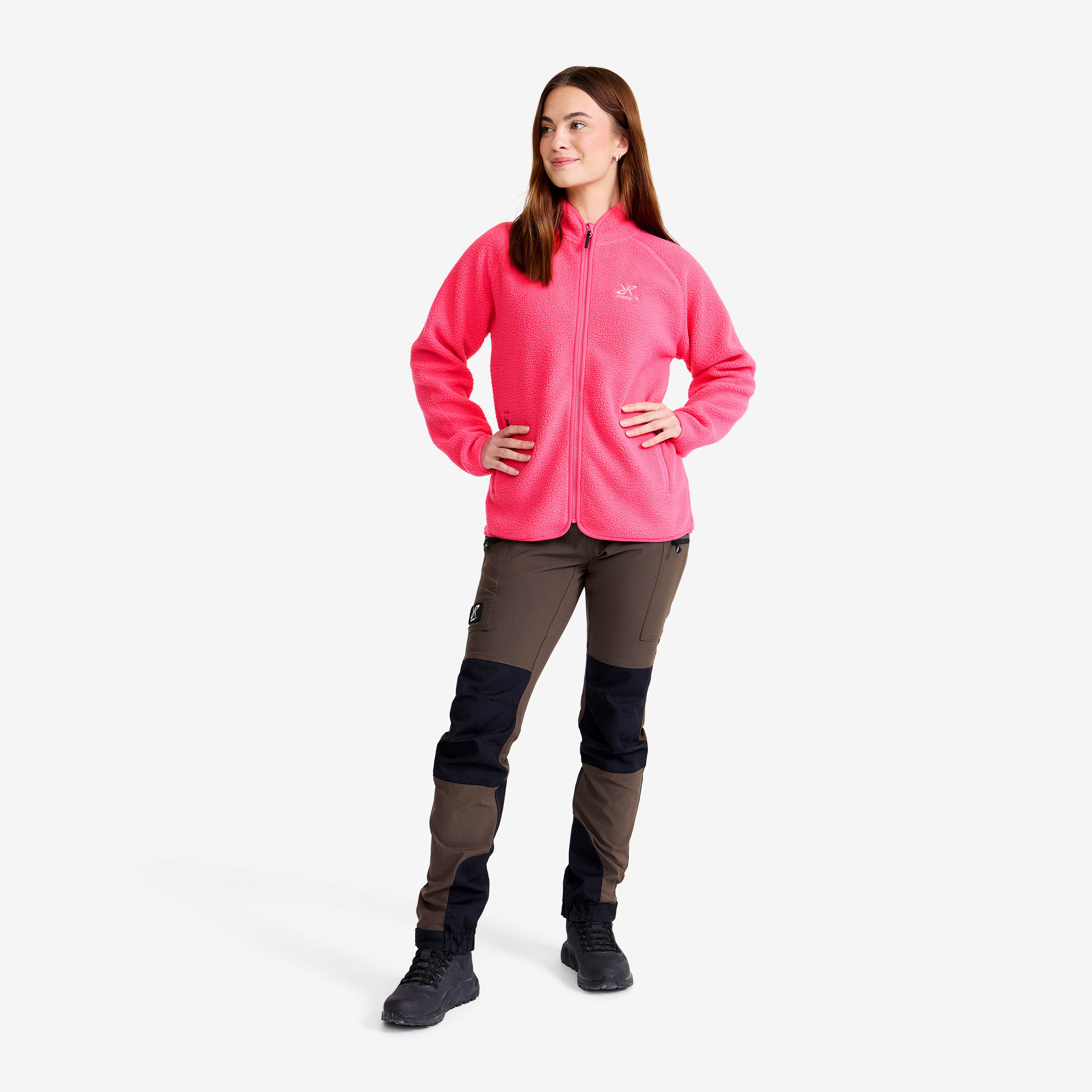 Canyon Full-zip Pile Fleece Dame Fandango Pink