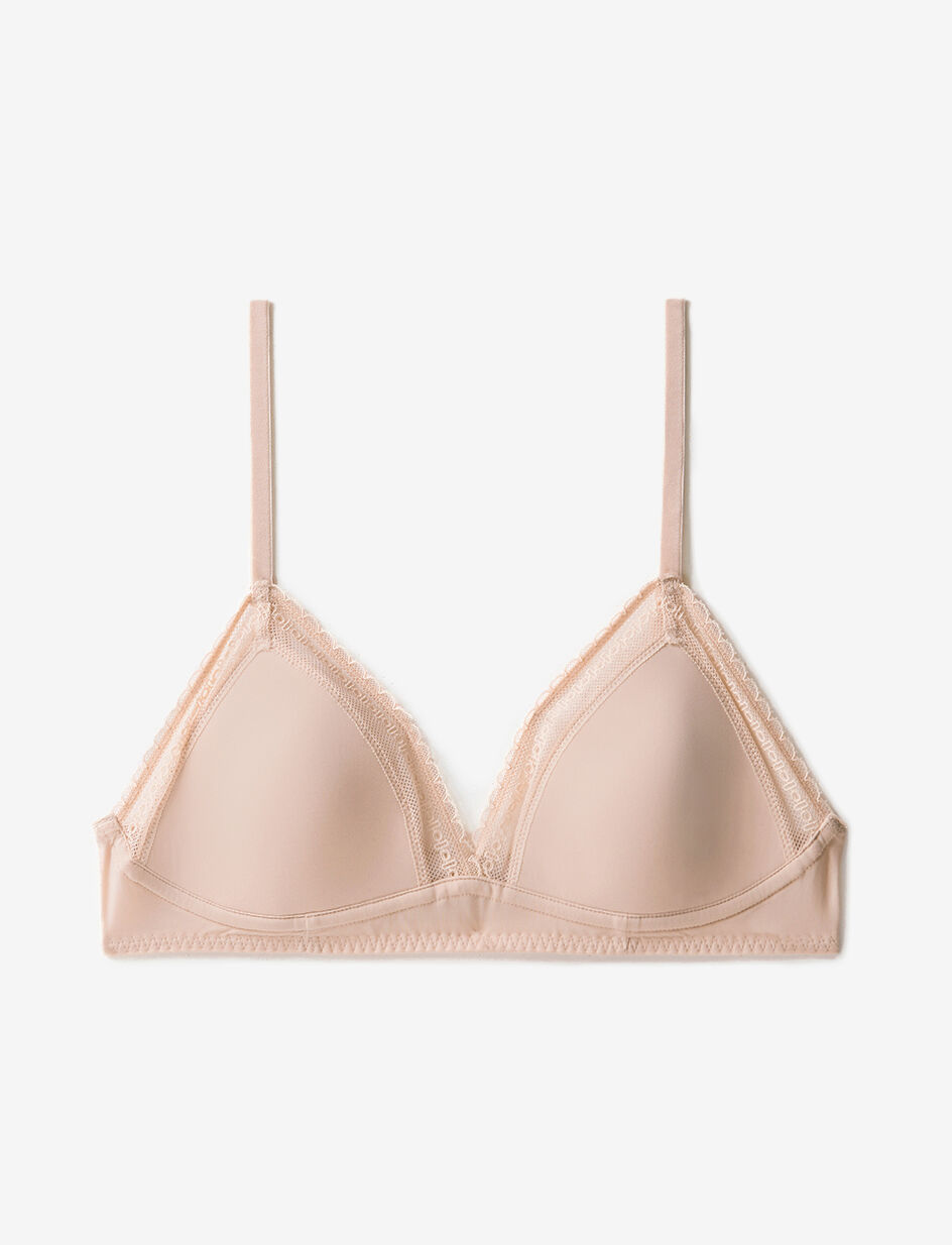 Soutien-gorge sans armatures padde - beige poudre