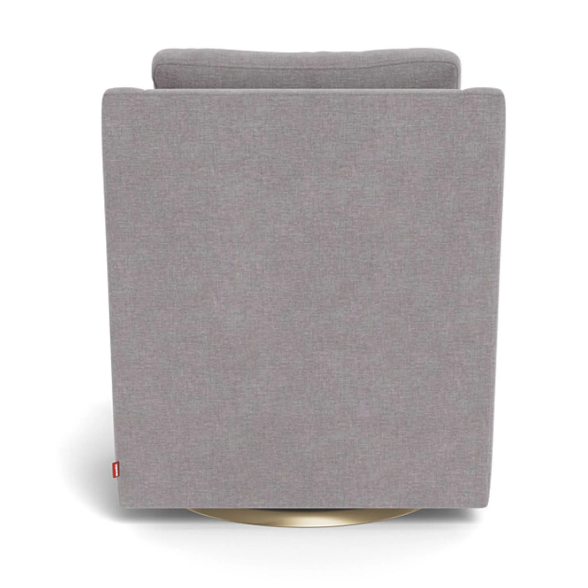 Monte Fauteuil Berçant et Pivotant Vera - Pebble Gris  Or