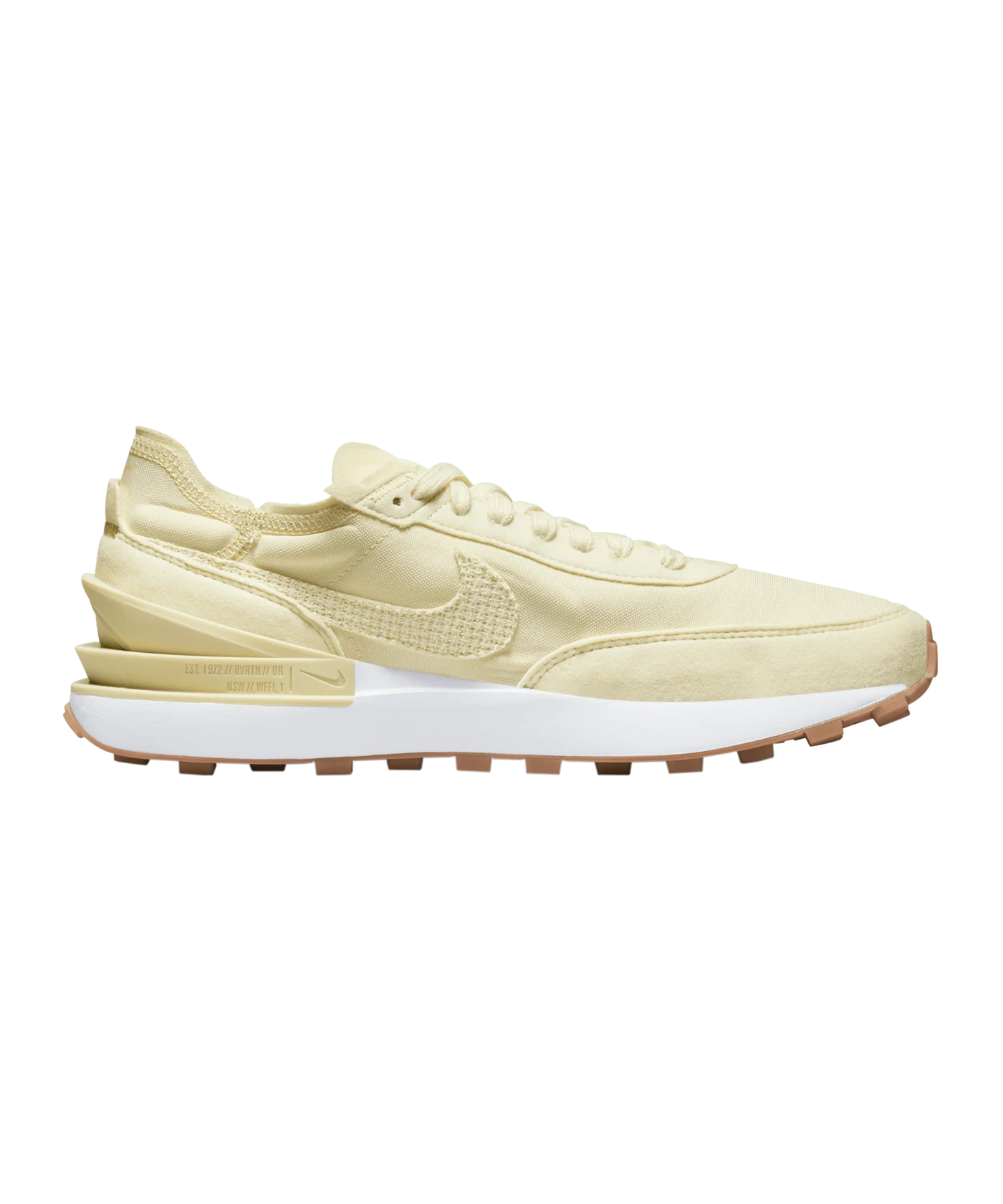Nike Waffle One Damen Gelb Weiss F101