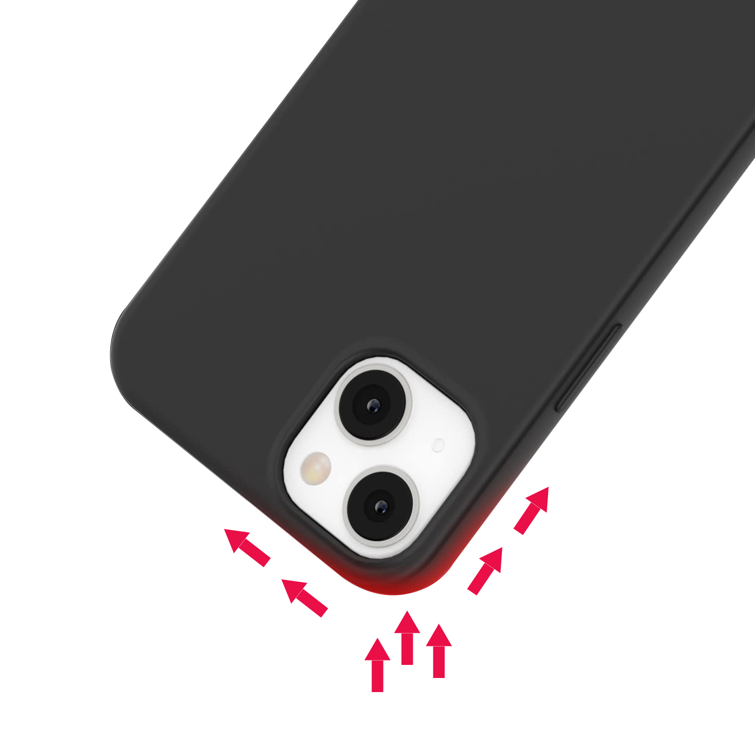 Handyhülle mit Band iPhone 14 Plus schwarz