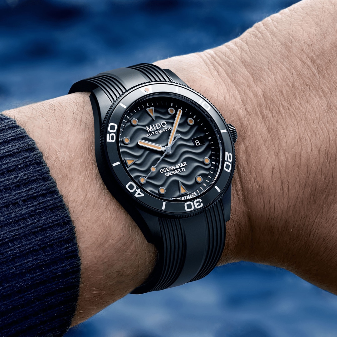 Mido Ocean Star 39 Automatik Schwarz