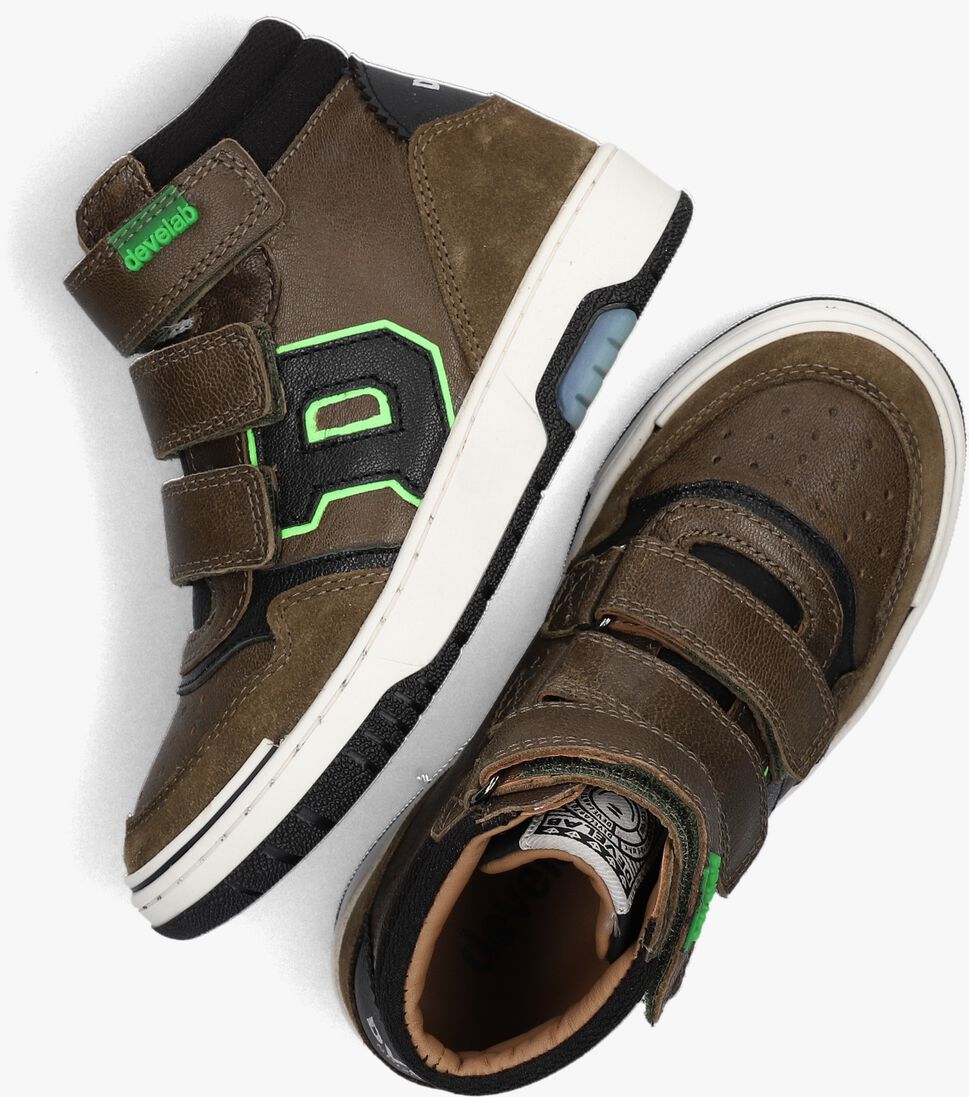 DEVELAB groene develab lage sneakers 44307