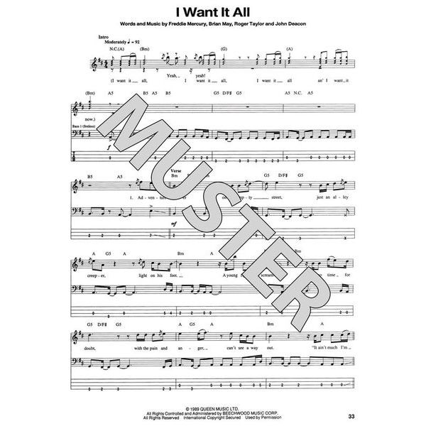 Hal Leonard Queen The Bass Guitar Collect
