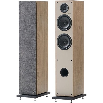 Enceinte colonne Elipson Horus 11F Bois Clair - Beige vendue a l''unite