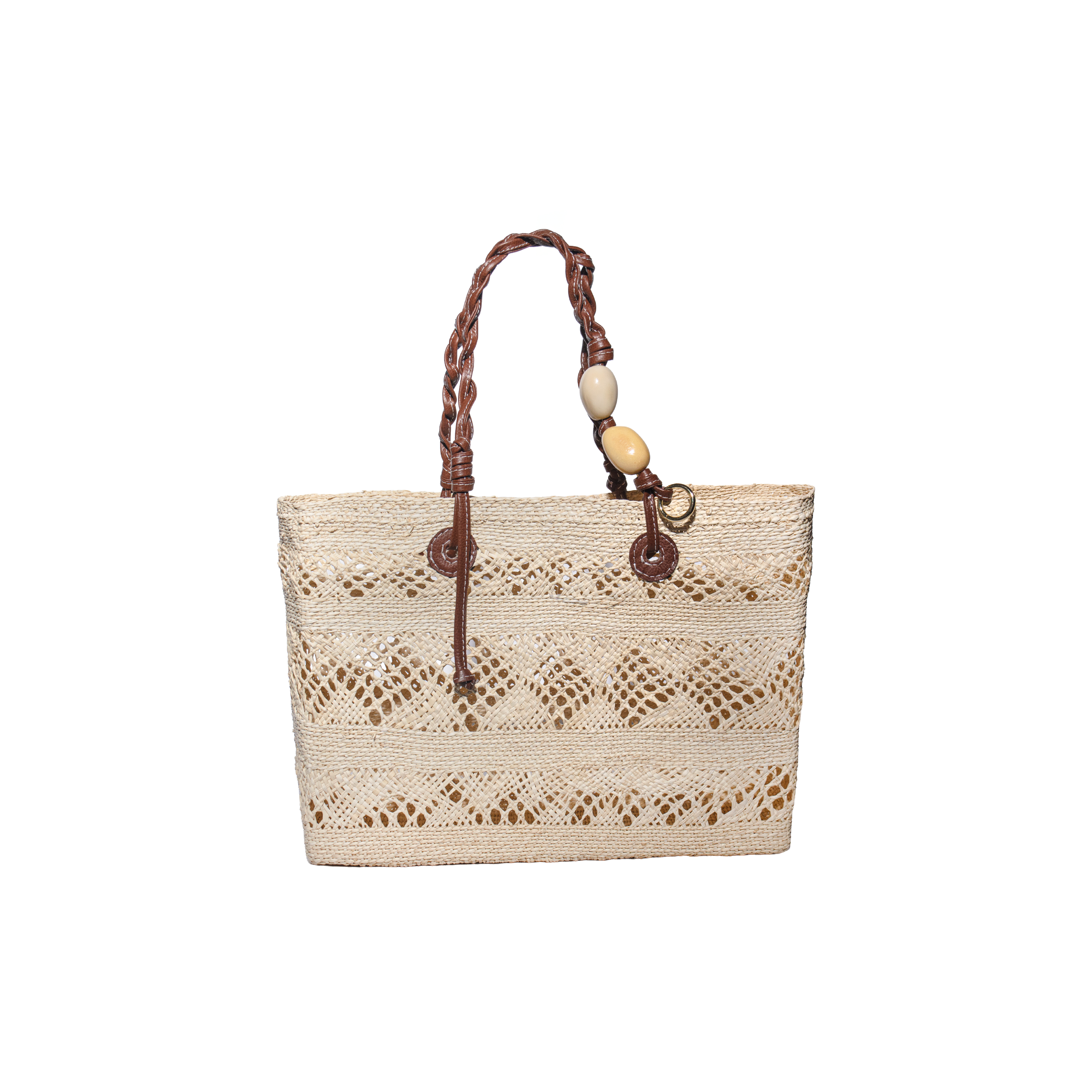Panier de plage à tissage ajouré