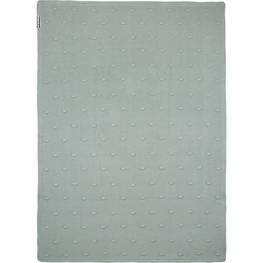 Meyco Babydecke velvet stone green 75 x 100 cm