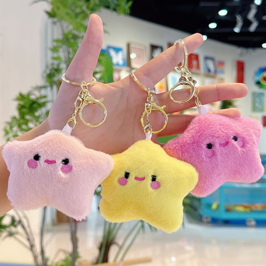 Bohod - Star Plush Bag Charm sleutelhanger / sleutelhanger