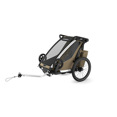 Poussette Remorque-Vélo Chariot Cross 2 Single Khaki - THULE