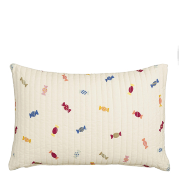 Sierkussen snoep off white - l55xb35xh10cm