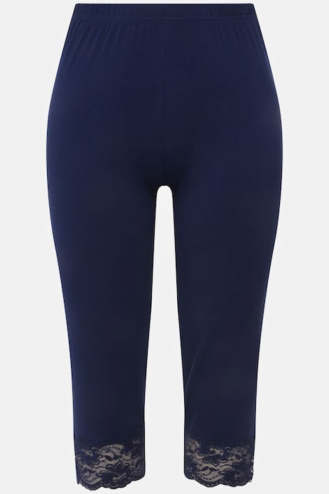 Capri, elastischer Spitzensaum, bis Gr. 66/68