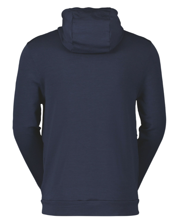 SCOTT Commuter Merino Hoody, Mørkeblå