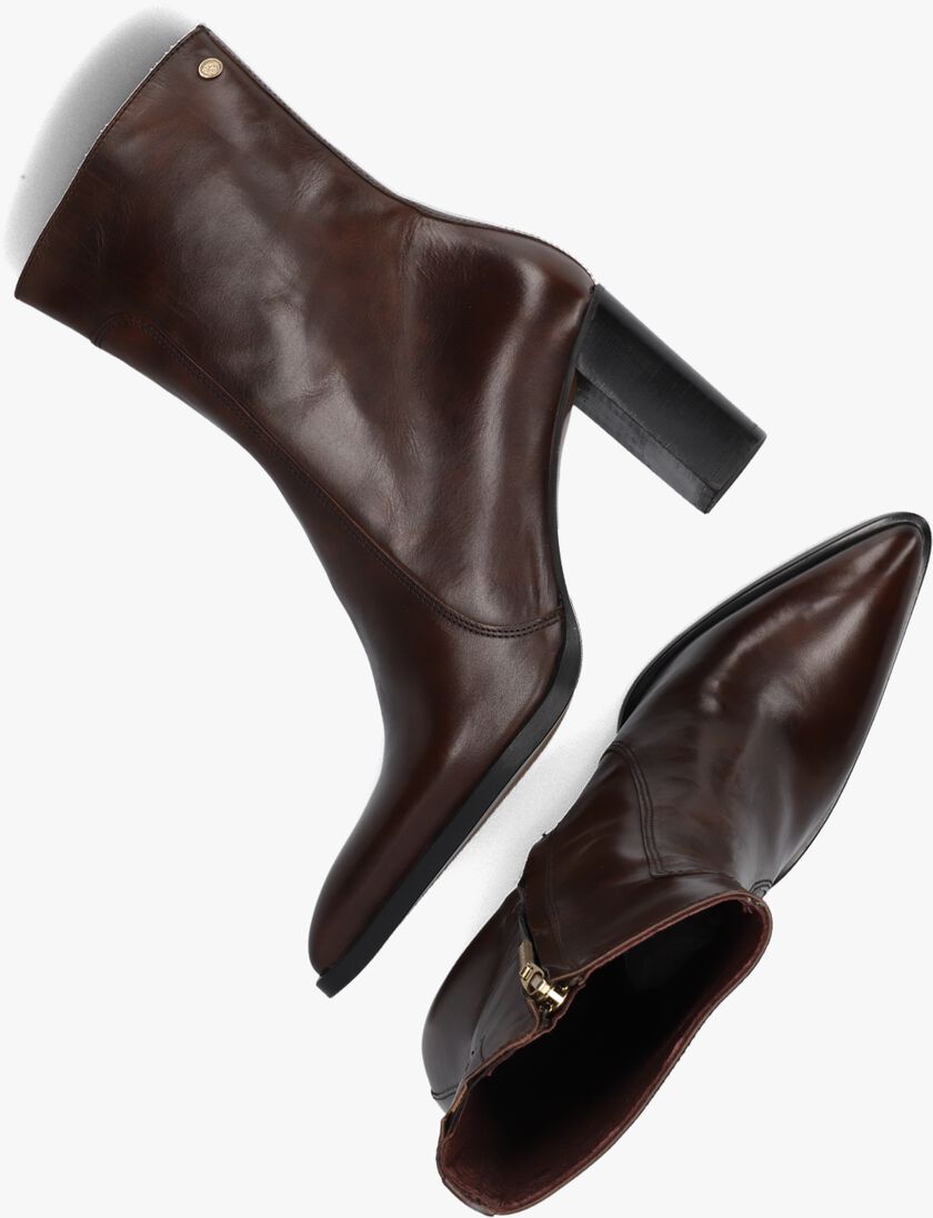 FRED DE LA BRETONIERE bruine fred de la bretoniere enkellaarsjes paige ankle boot
