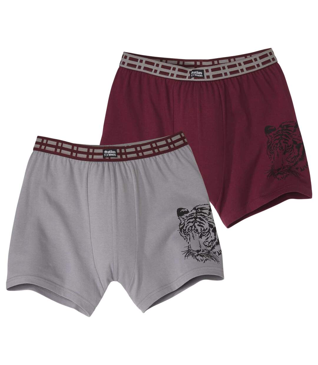 Lot de 2 Boxers Stretch Confort