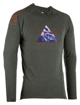 Maillot Manches Longues Leatt MTB Gravity 2.0 Vert