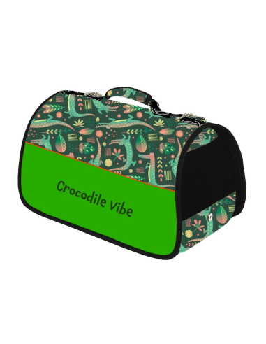 Porta-objetos verde Crocodile Vibe