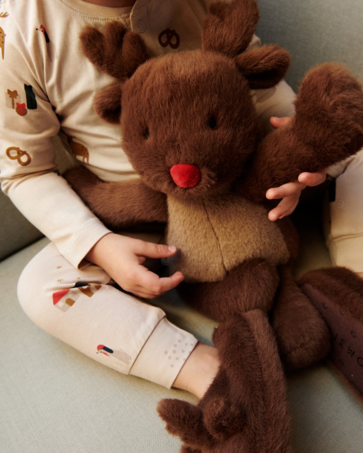 Bamse Reinsdyr – 35cm | Berto Reindeer Teddy