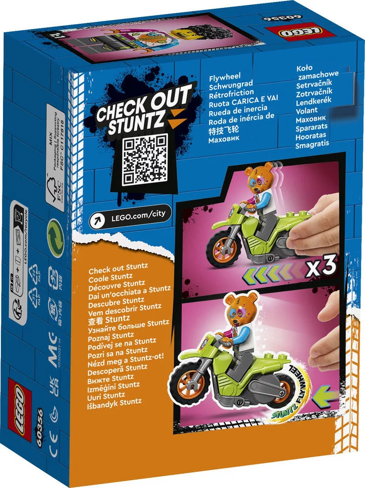 LEGO®CITY 60356 - LA MOTO DE CASCADE DE L’OURS