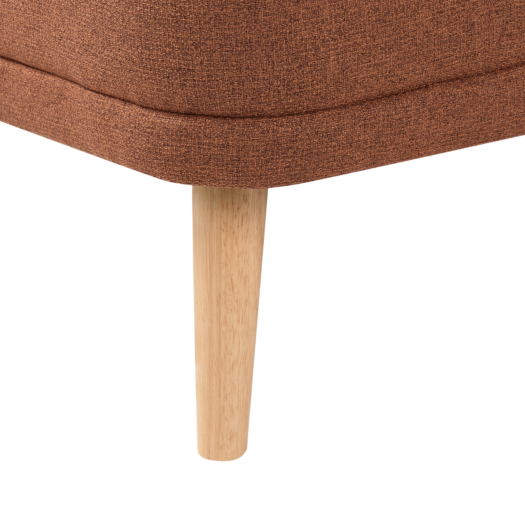 Beliani - TANLAY - Chaise longue - Goudbruin - Linkszijdig - Polyester