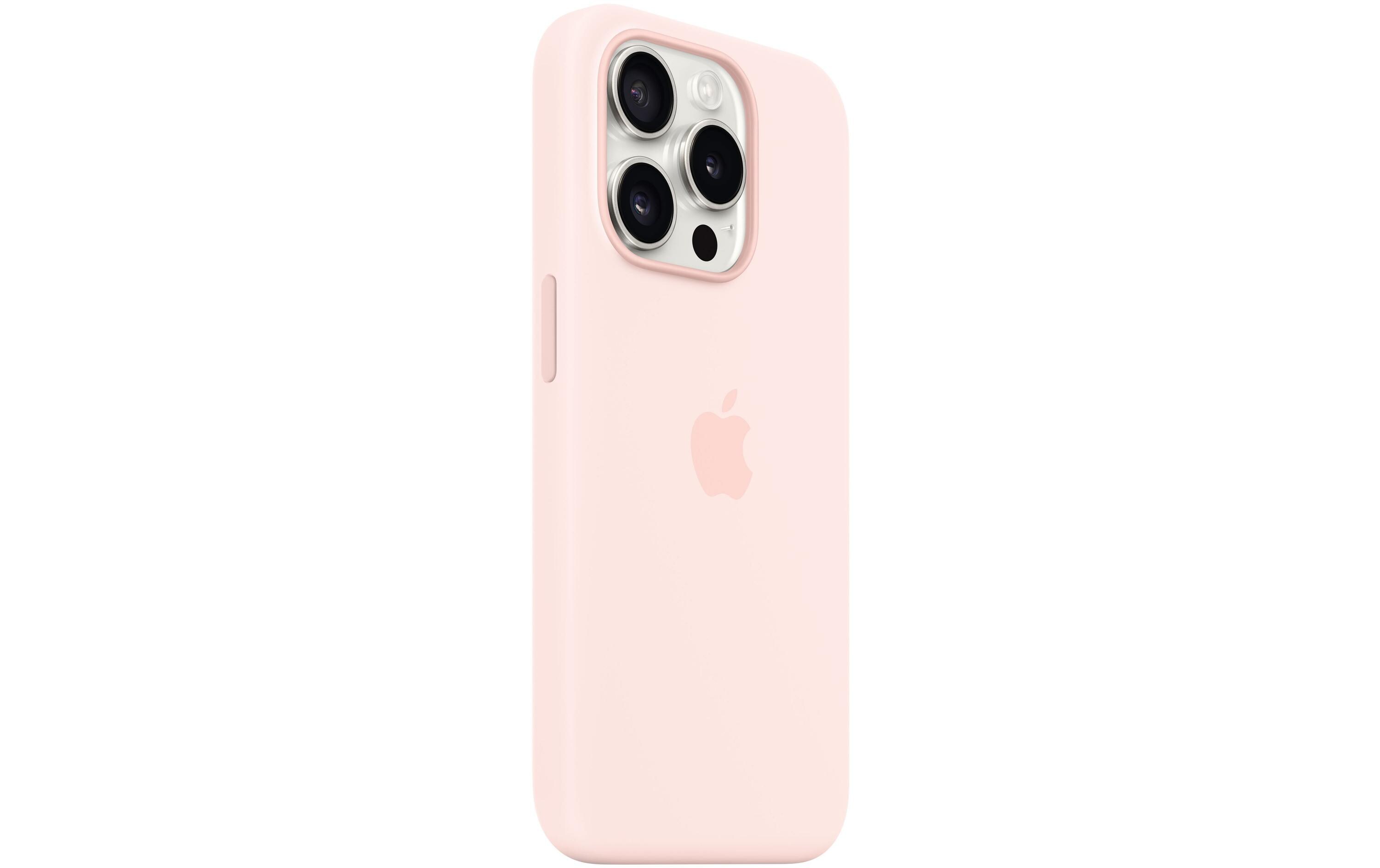 Silicone Case mit MagSafe iPhone 15 ProSilikon-Backcover mit «MagSafe» für das Apple iPhone 15 Pro