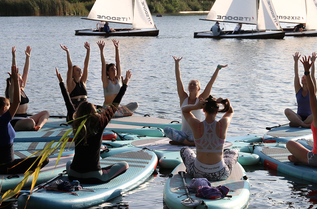 SUP Yoga Privatstunde Wien