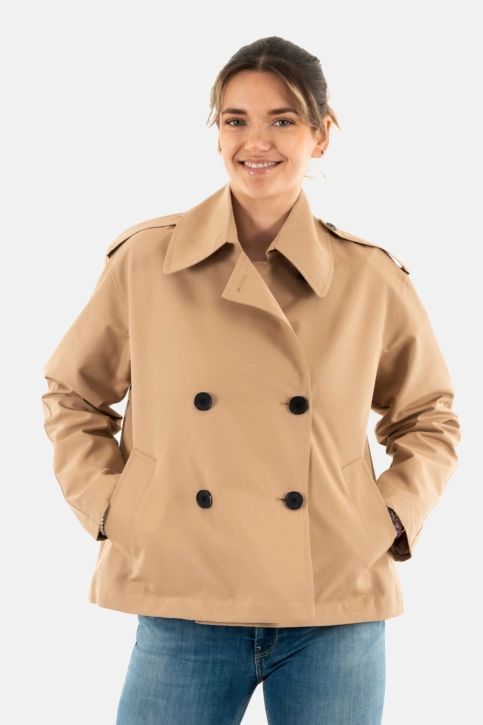 Blousons et vestes Le Temps Des Cerises lluvia 1225 wild beige