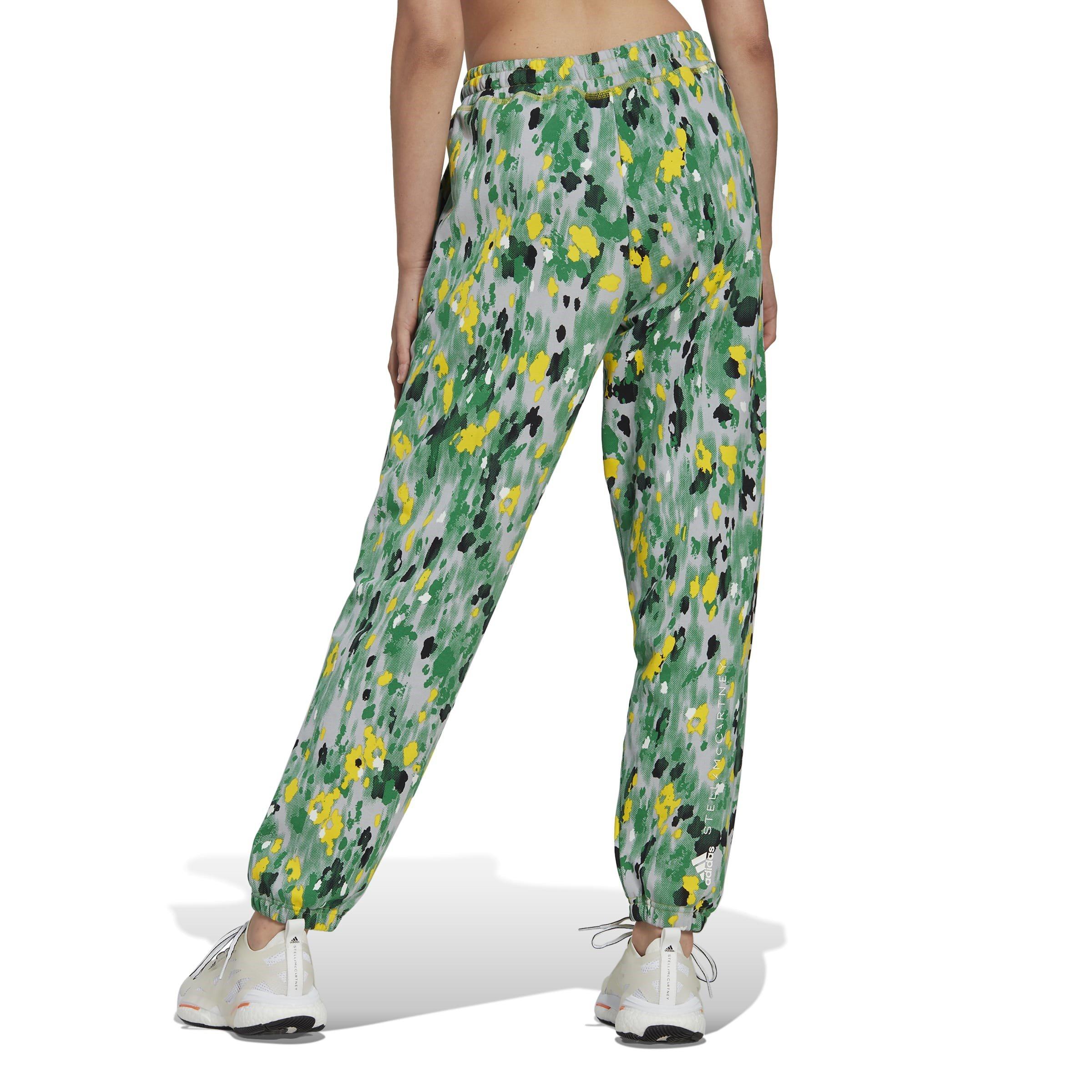 adidas by Stella McCartney Floral Printed Woven Track Joggers