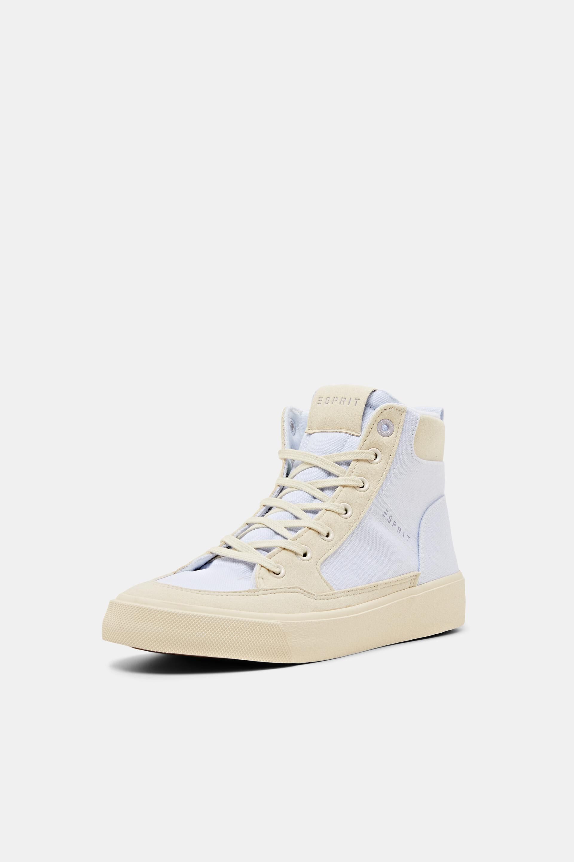 Sneakers montantes bicolores
