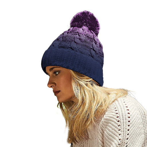 Gorro de malha estilo gradiente Beechfield