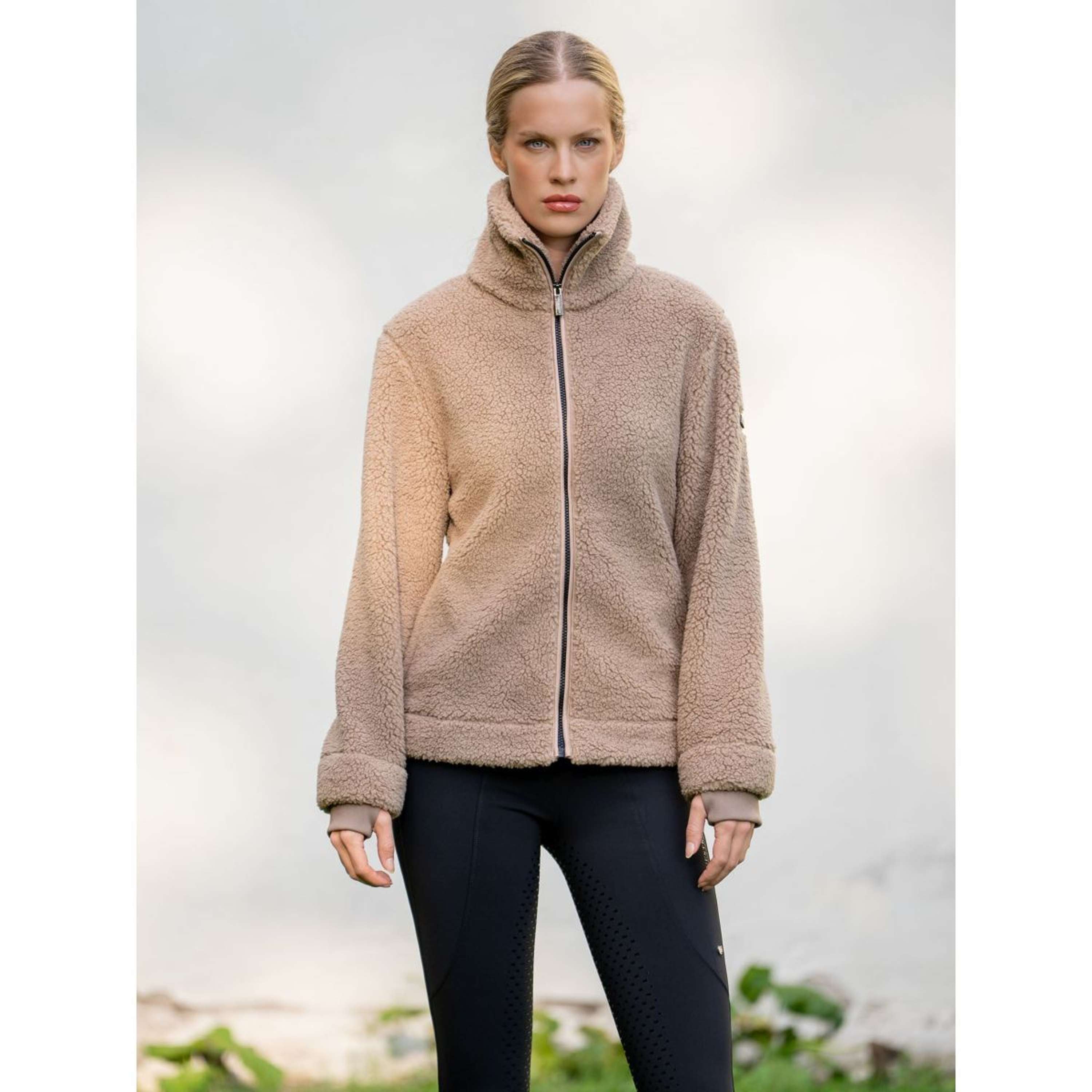 Equestrian Stockholm Fleece Jack Sand