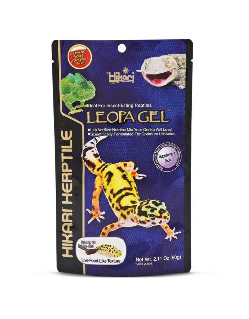 Hikari Herptile Leopa Gel - Voer - 60 g