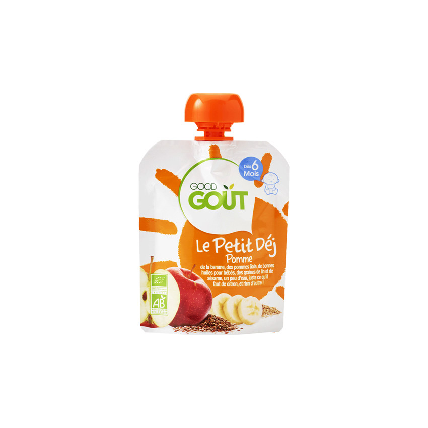 Gourde Le Petit Dej Pomme - 70g