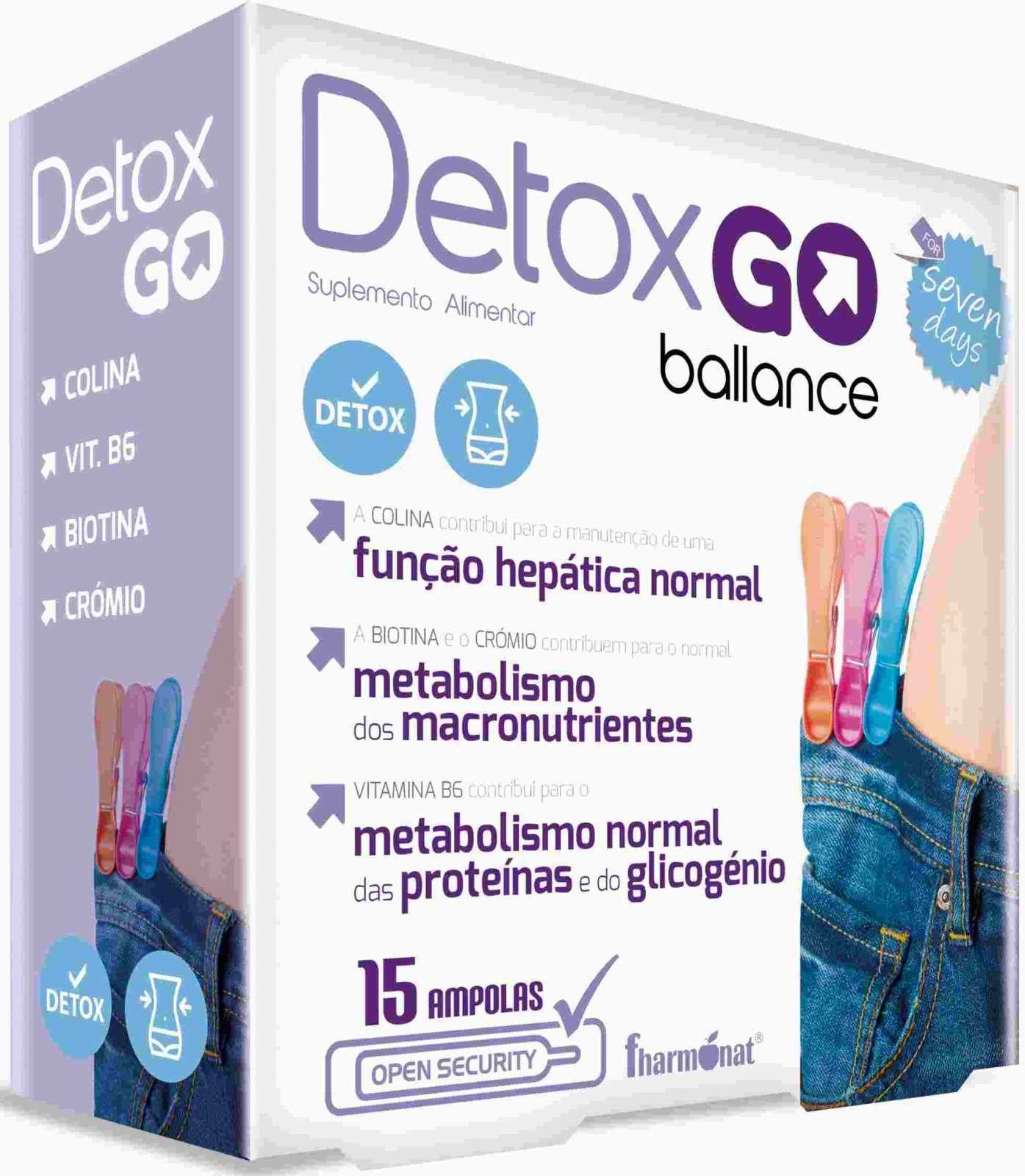 Pharmonat Detox Go Balance 15 ampolas
