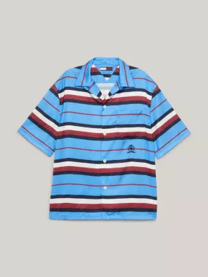 Camisa de manga curta com monograma TH