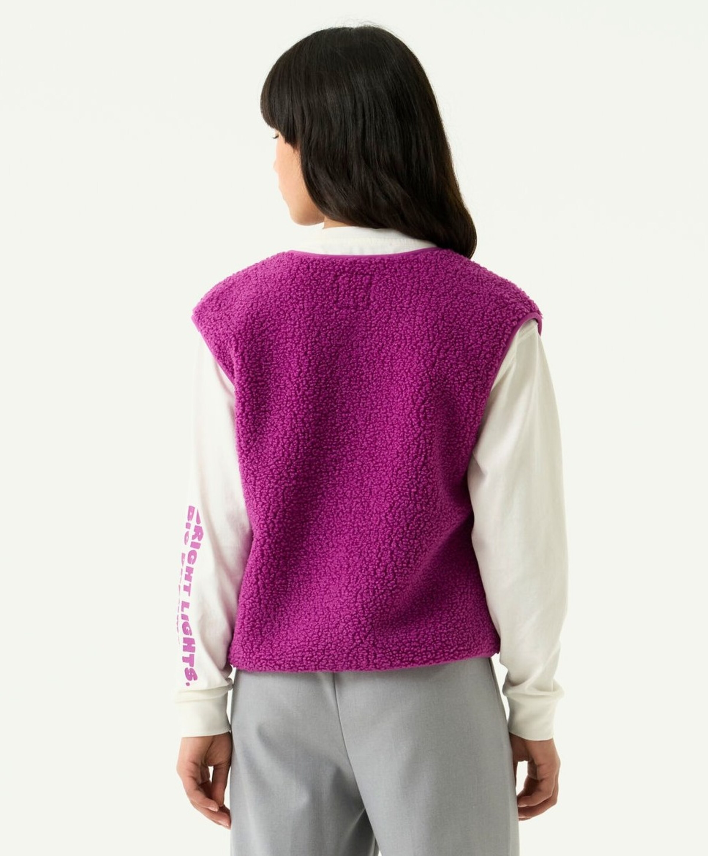 Garcia Meisjes gilet roze