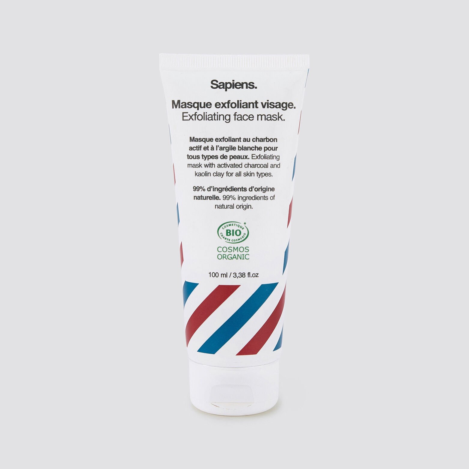 Masque exfoliant visage bio Multicolore