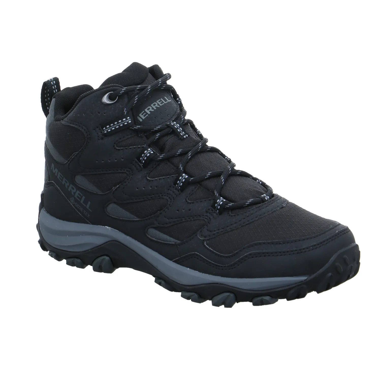 MERRELL Walking + Outdoor Schwarz Lederimitat