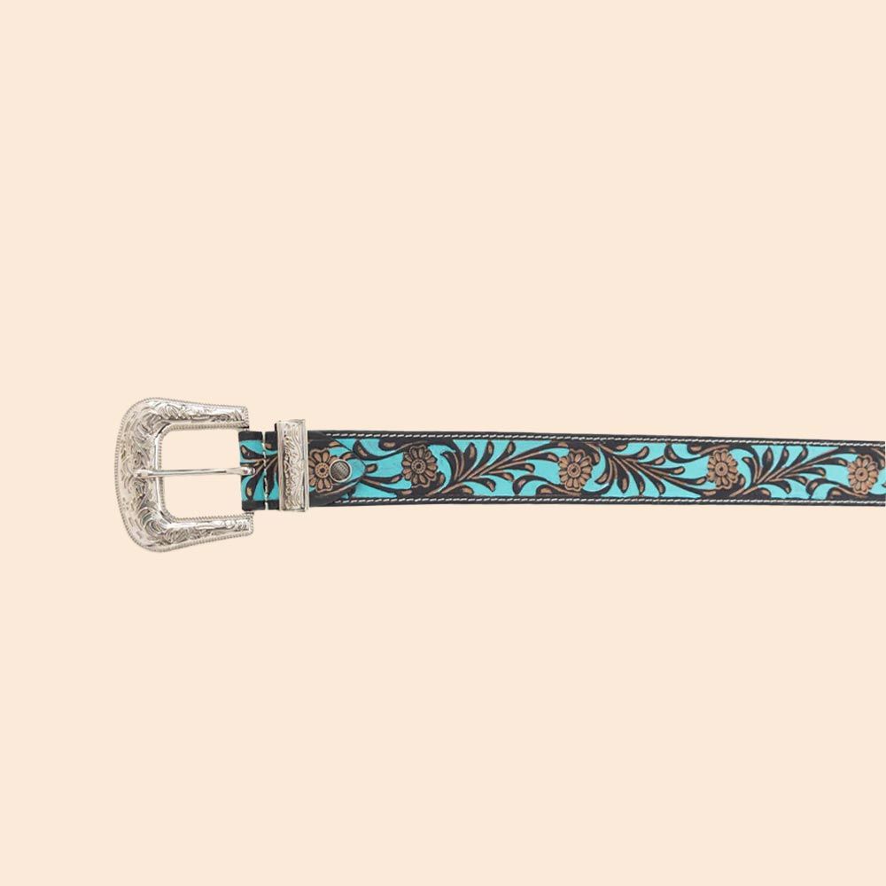 Myra Bag Swinging Door Kids Belt In Turquoise