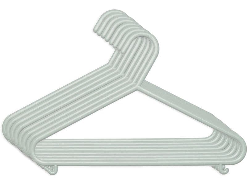 bieco Kleiderbügel 8er Set Grün Kleiderbügel-Set für Kinder