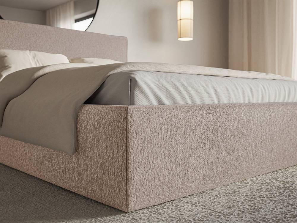 NADUVI Collection Bedframe Esmay chenille met opbergruimte 140 x 200