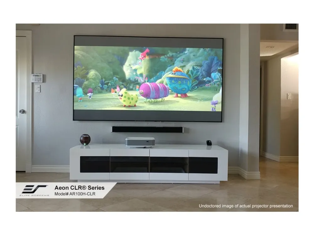 Elite Screens Aeon Series AR100WH2 - Projektionsskærm - vægmonterbar - 100